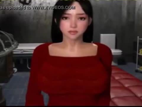 Big Tits Slave 3D Blowjob